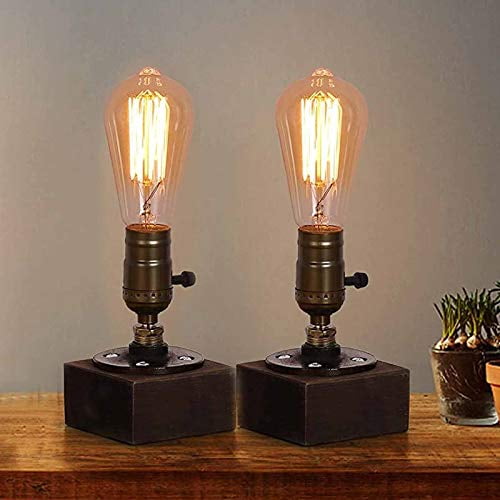 Café Minimalist Loft Style Accent Lamp for Living Room Office Bulb Not Included HAITRAL Vintage Steampunk Lamp Antique E26 Edison Bulb Industrial Desk Lamp Pub Café Minimalist Loft Style Accent Lamp for Living Room Office Bulb Not Included HAITRAL Vintage Steampunk Lamp Antique E26 Edison Bulb Industrial Desk Lamp Pub